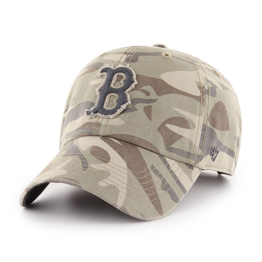 Boston Red Sox '47 Tarpoon Clean Up Adjustable Hat - Camo