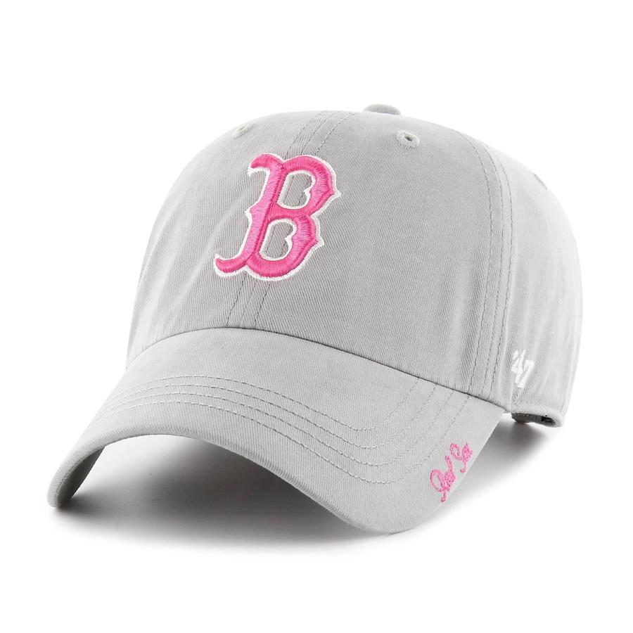 Boston Red Sox '47 Women's Miata Clean Up Adjustable Hat - Gray