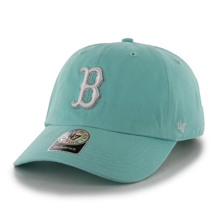 Boston Red Sox '47 Women's Tiffany Clean Up Adjustable Hat - Aqua
