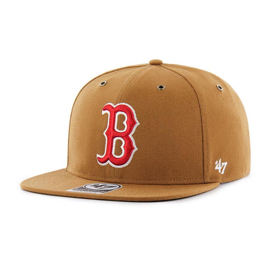 Boston Red Sox '47 x Carhartt Captain Snapback Adjustable Hat - Brown