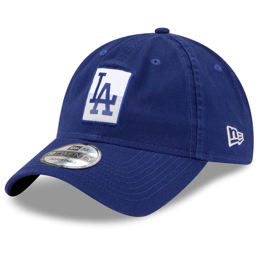 Los Angeles Dodgers New Era Split Logo 9TWENTY Adjustable Hat - Royal