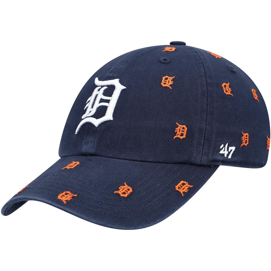 Detroit Tigers '47 Women's Confetti Clean Up Adjustable Hat - Navy