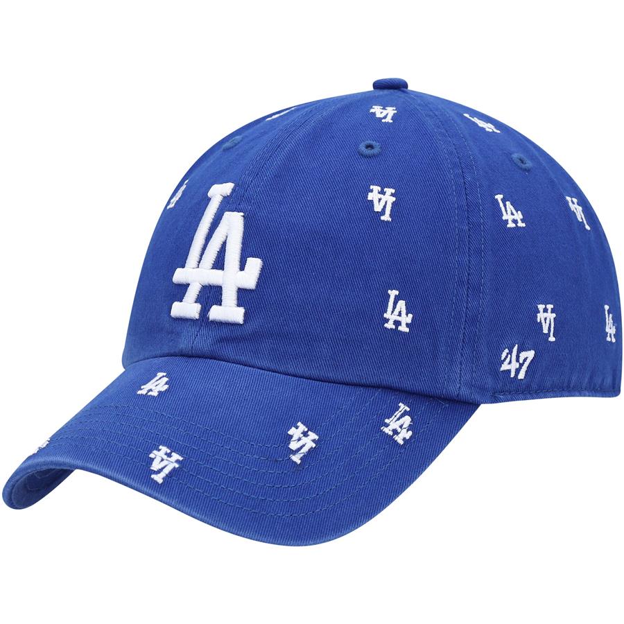 Los Angeles Dodgers '47 Women's Confetti Clean Up Adjustable Hat - Royal