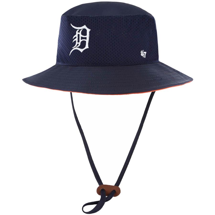 Detroit Tigers '47 Panama Pail Bucket Hat - Navy