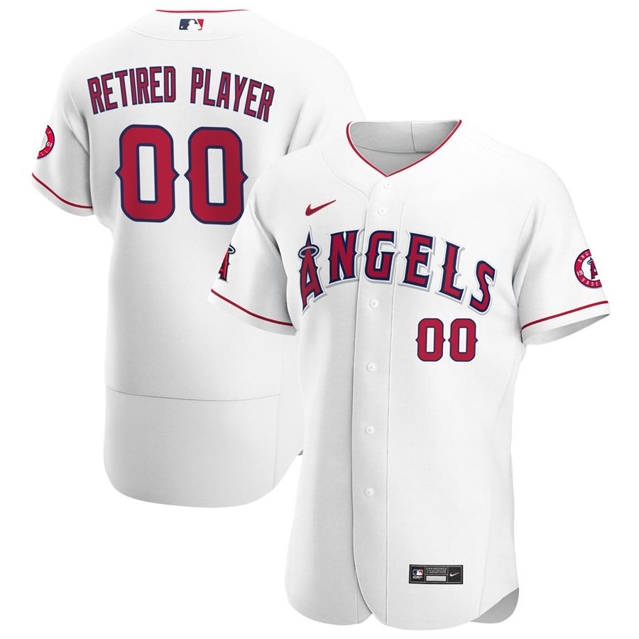 Los Angeles Angels Nike Home Pick-A-Player Retired Roster Authentic Jersey - White