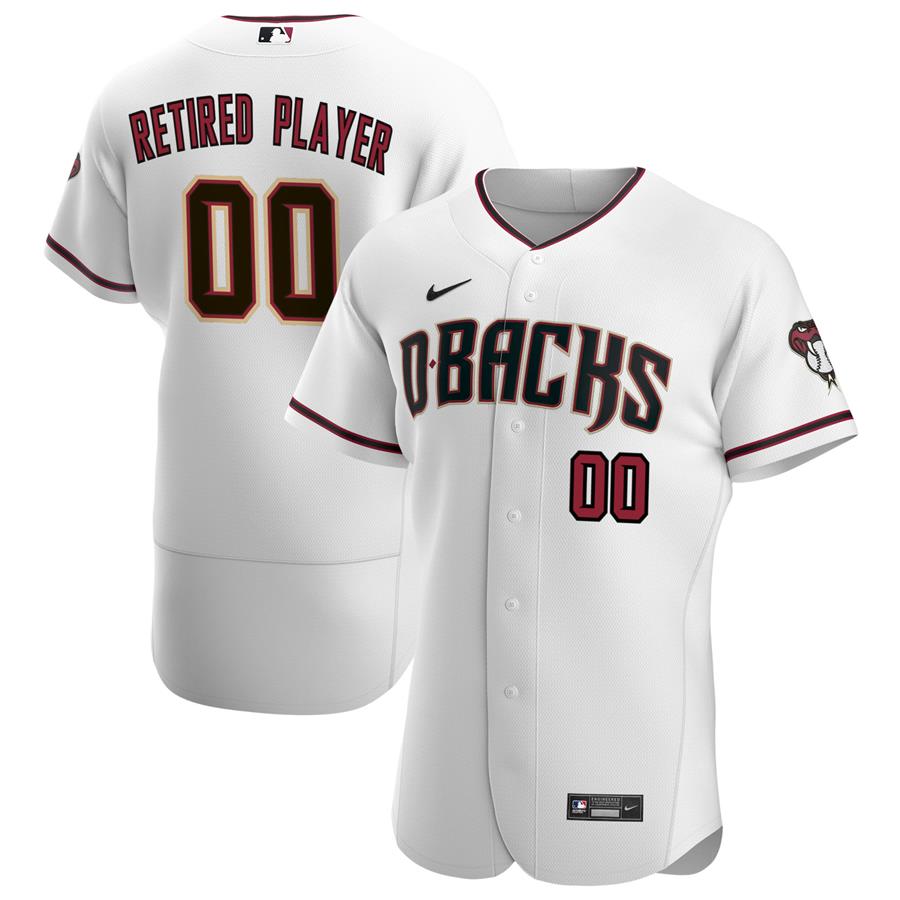 Arizona Diamondbacks Nike Home Pick-A-Player Retired Roster Authentic Jersey - White