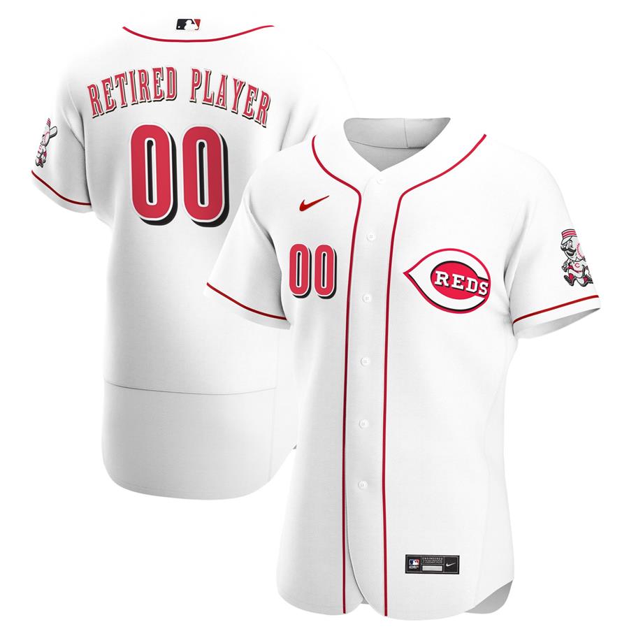 Cincinnati Reds Nike Home Pick-A-Player Retired Roster Authentic Jersey - White