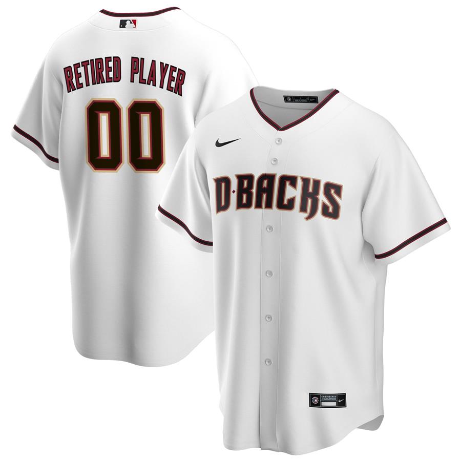 Arizona Diamondbacks Nike Home Pick-A-Player Retired Roster Replica Jersey - White