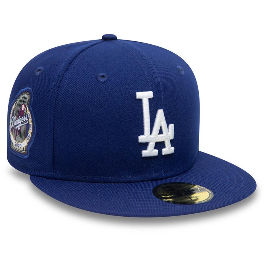 Los Angeles Dodgers New Era 2020 World Series Champs Glory 59FIFTY Fitted Hat - Royal
