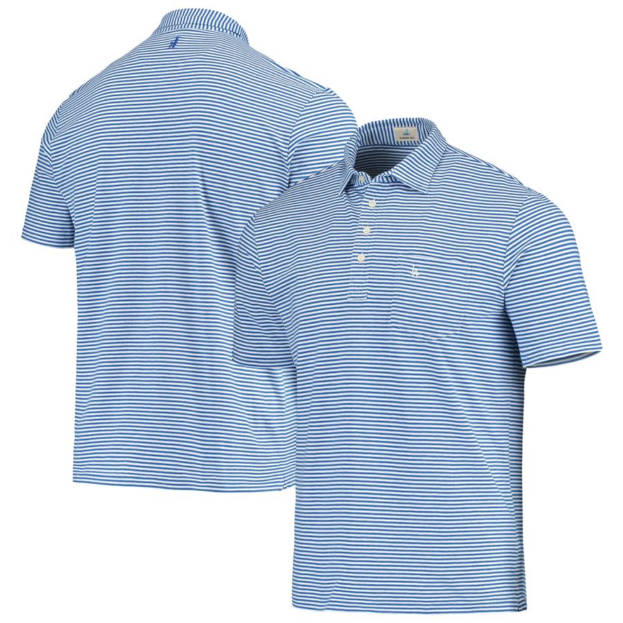 Los Angeles Dodgers johnnie-O Nelly Striped Polo - Royal