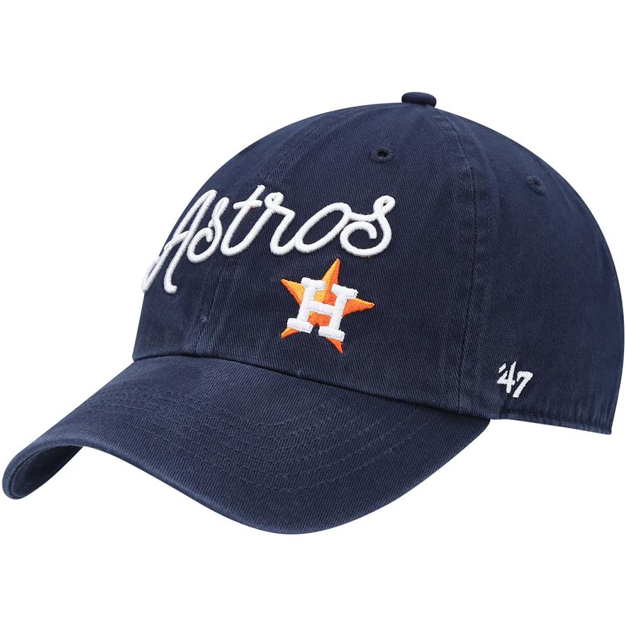 Houston Astros '47 Women's Millie Clean Up Adjustable Hat - Navy