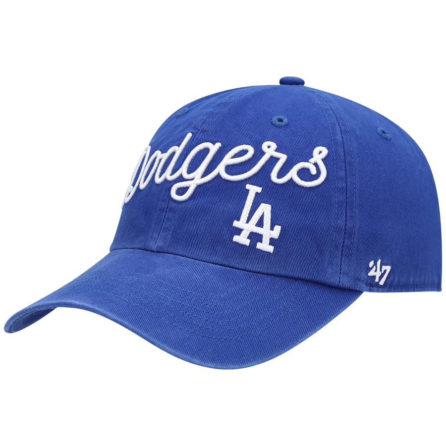 Los Angeles Dodgers '47 Women's Millie Clean Up Adjustable Hat - Royal