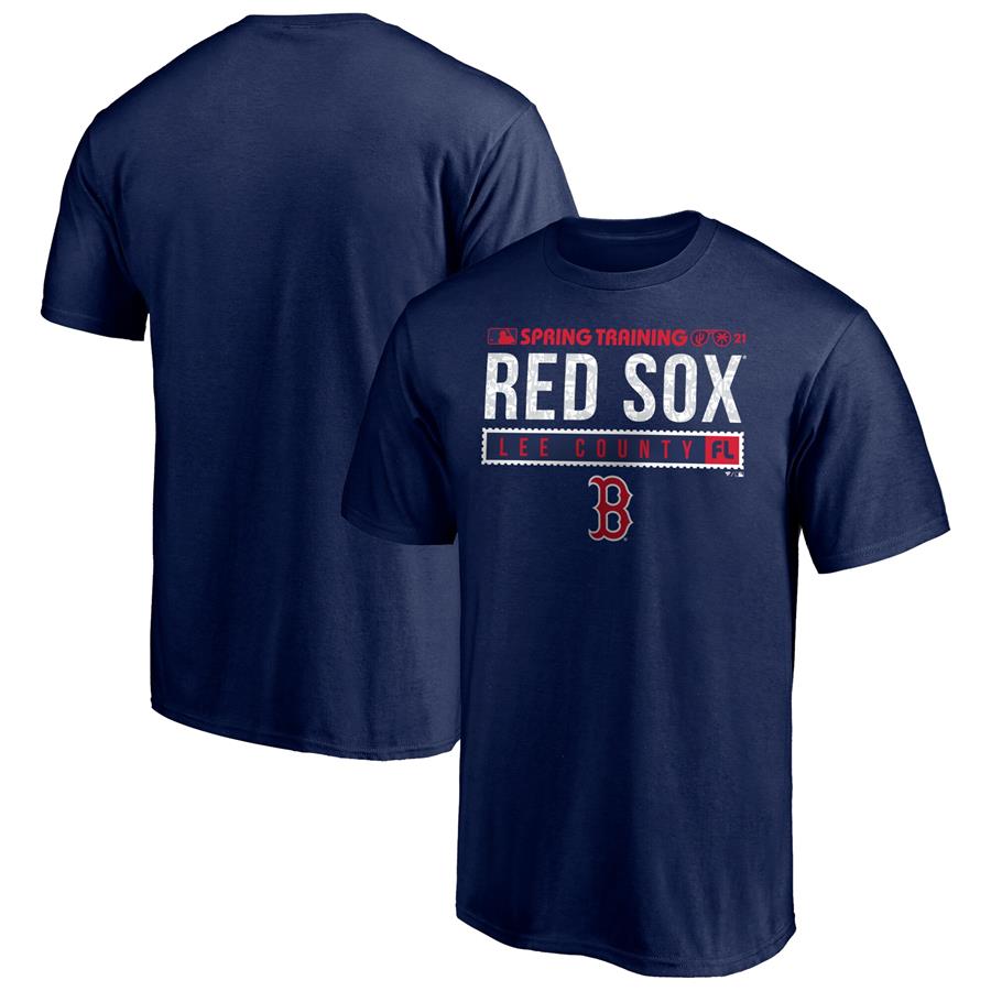 Boston Red Sox Fanatics Branded 2021 Spring Training Uncle Charlie T-Shirt - Navy
