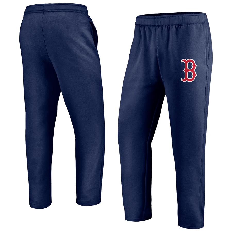 Boston Red Sox Fanatics Branded Primary Logo Sweatpants - Navy