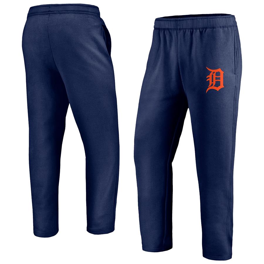 Detroit Tigers Fanatics Branded Primary Logo Sweatpants - Navy