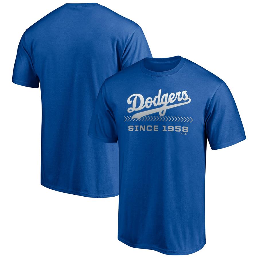 Los Angeles Dodgers Fanatics Branded Total Dedication T-Shirt - Royal