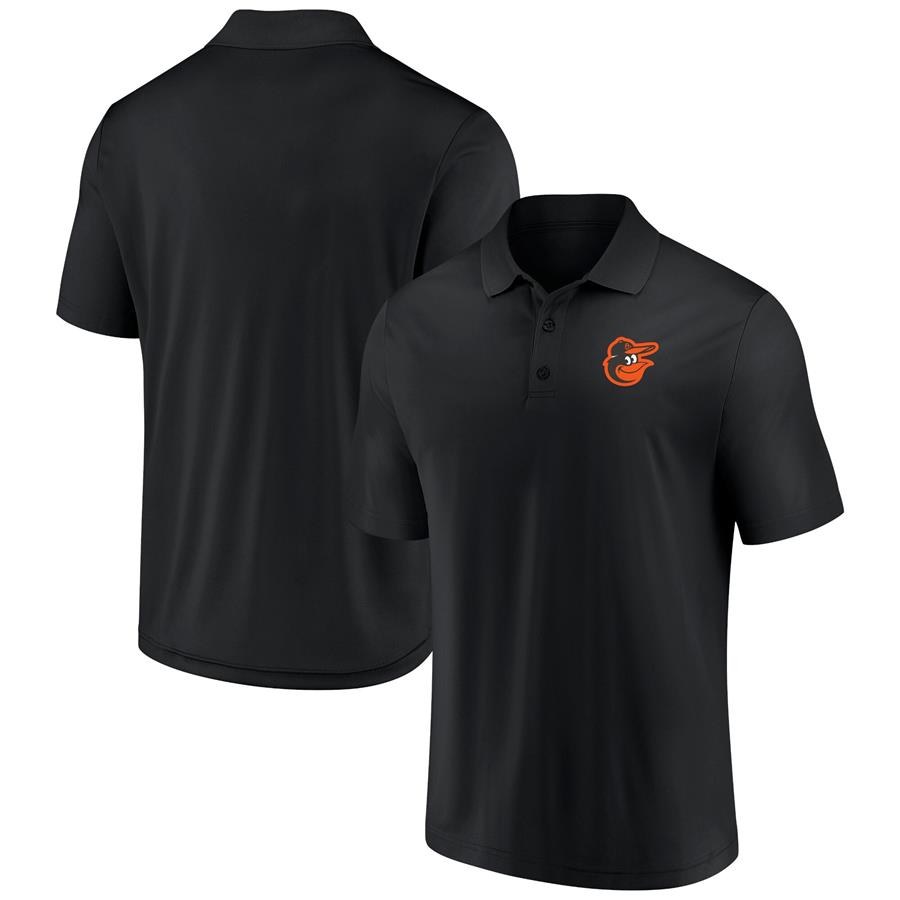 Baltimore Orioles Fanatics Branded Winning Streak Polo - Black