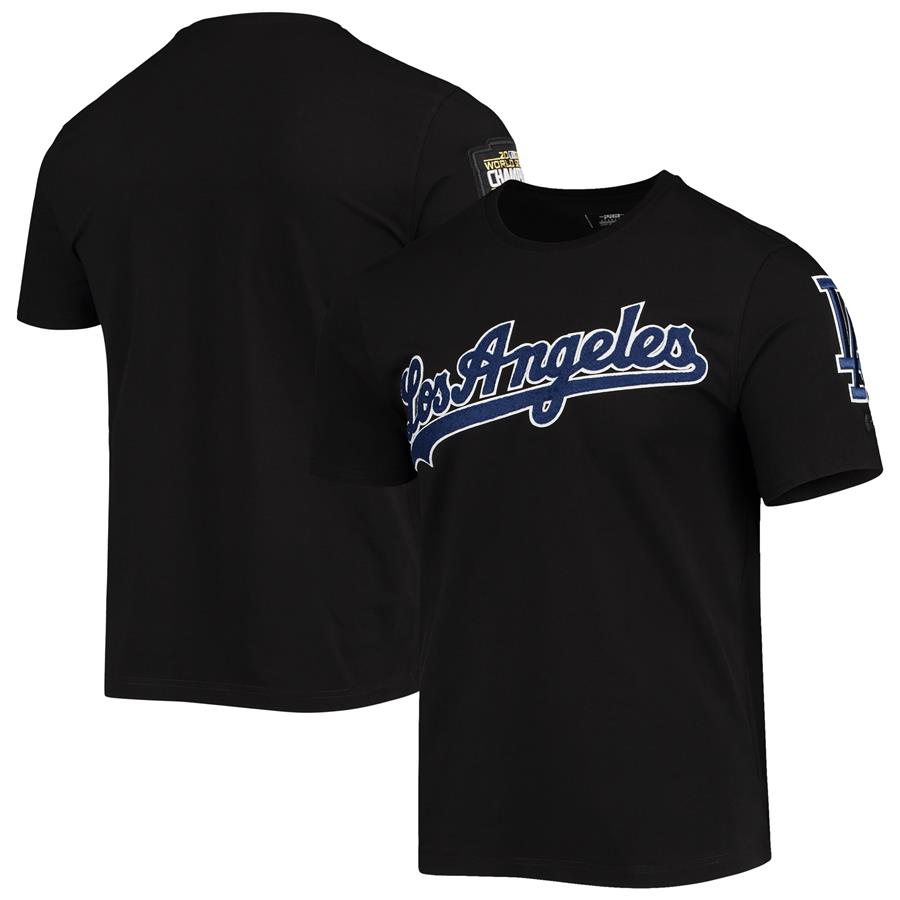 Los Angeles Dodgers Pro Standard Team Logo T-Shirt - Black