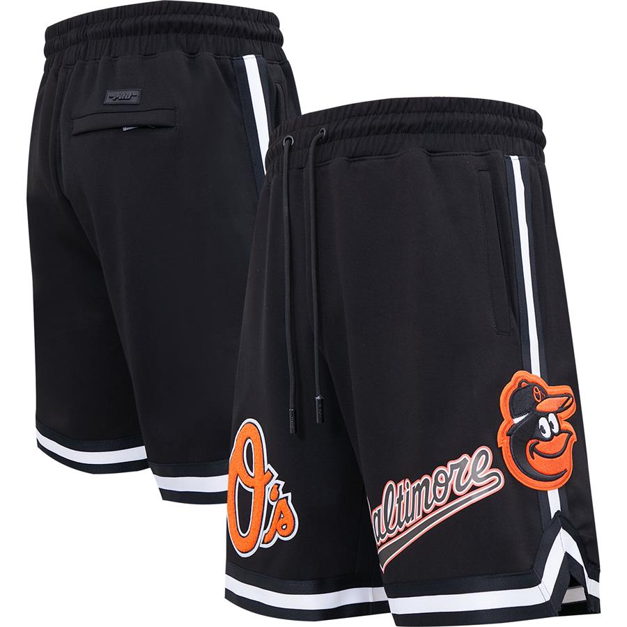 Baltimore Orioles Pro Standard Team Shorts - Black