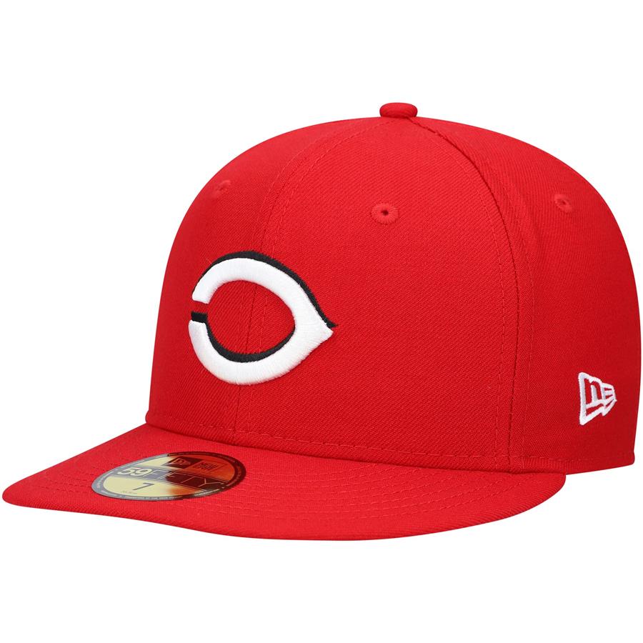 Cincinnati Reds New Era Upside Down 59FIFTY Fitted Hat - Red