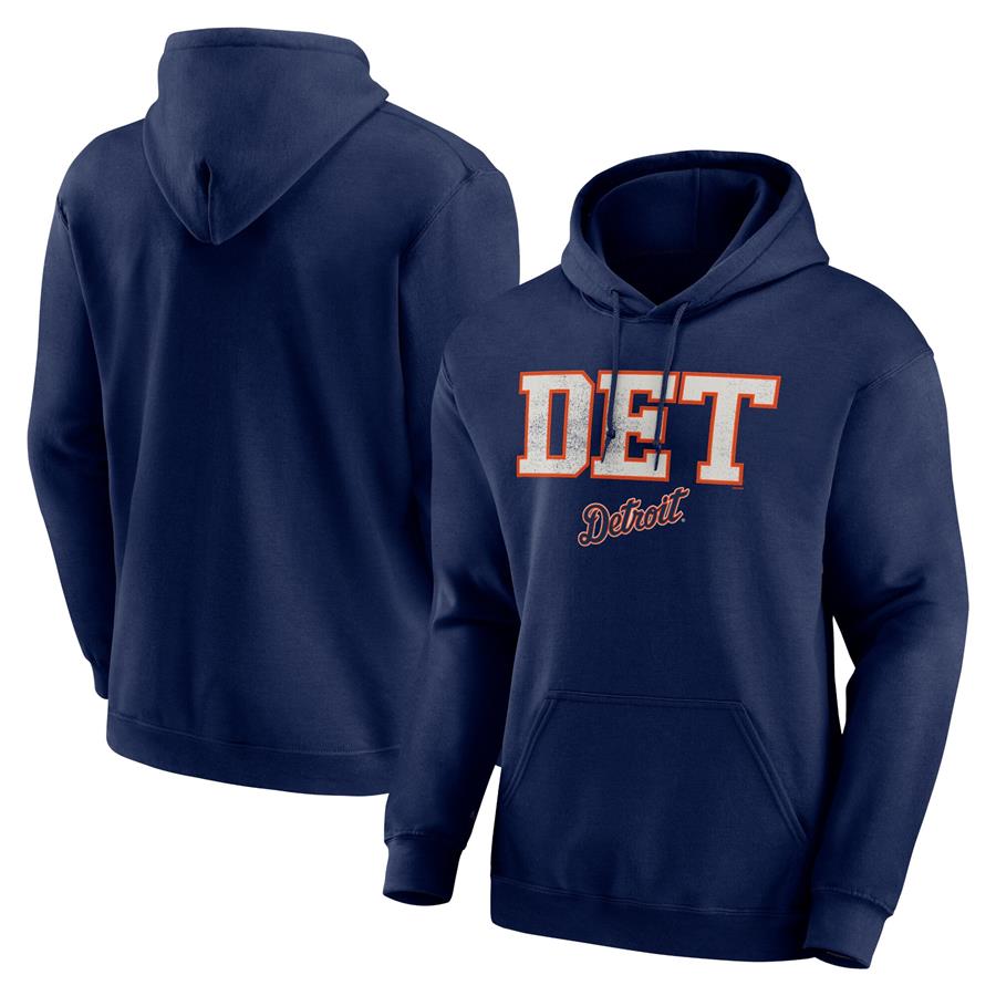 Detroit Tigers Scoreboard Pullover Hoodie - Navy