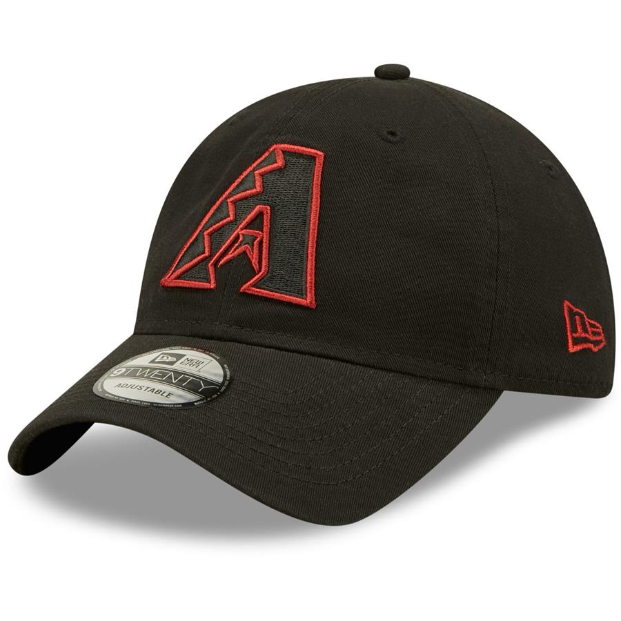 Arizona Diamondbacks New Era Logo Core Classic 9TWENTY Adjustable Hat - Black