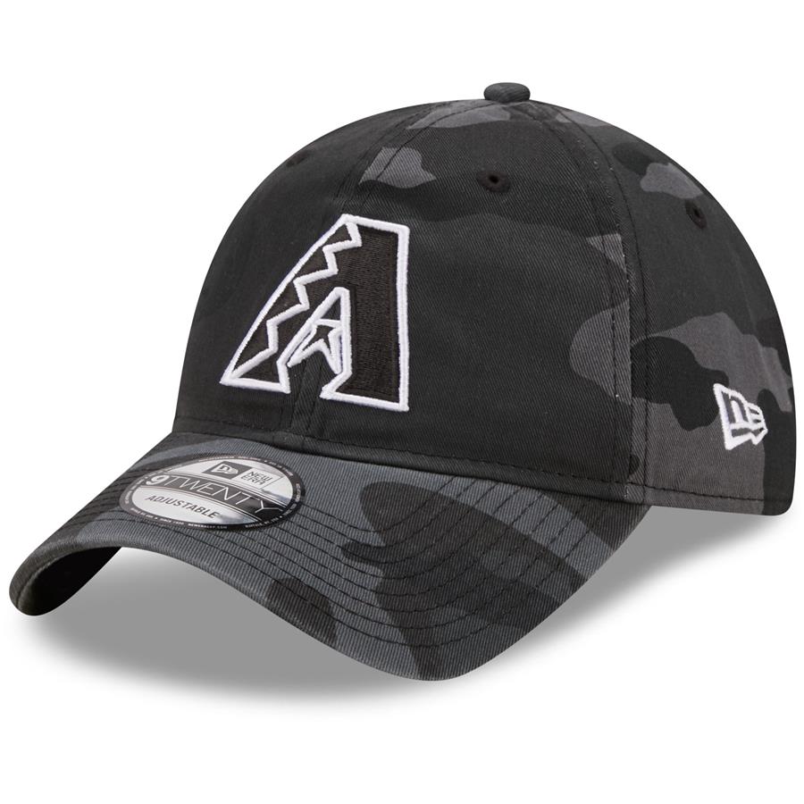 Arizona Diamondbacks New Era Midnight Camo Core Classic 9TWENTY Adjustable Hat - Graphite
