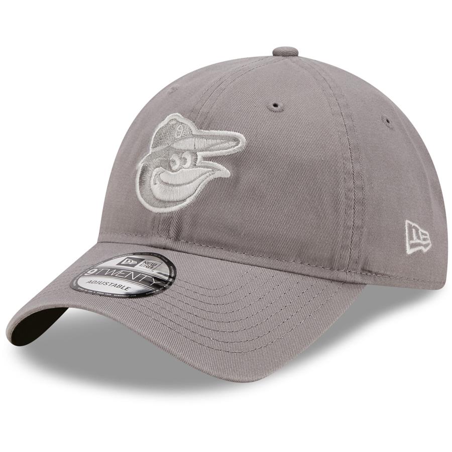 Baltimore Orioles New Era Misty Morning Core Classic 9TWENTY Adjustable Hat - Gray