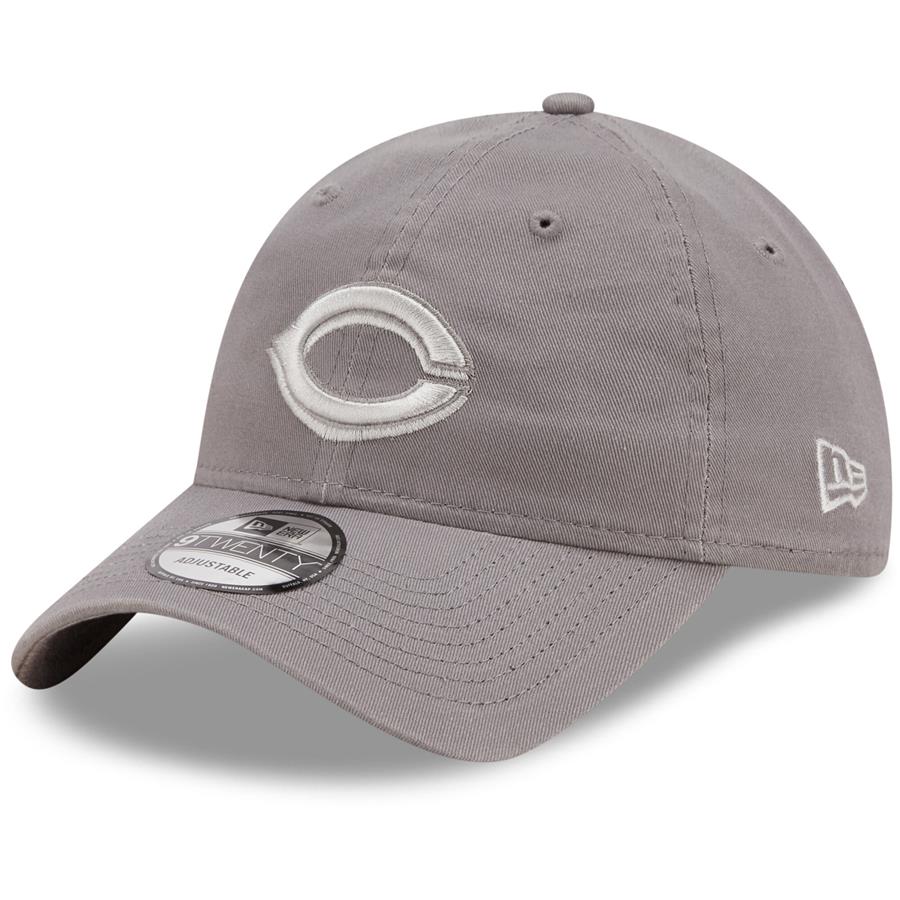 Cincinnati Reds New Era Misty Morning Core Classic 9TWENTY Adjustable Hat - Gray