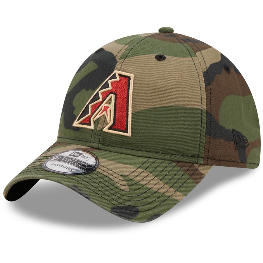 Arizona Diamondbacks New Era Woodland Core Classic 9TWENTY Adjustable Hat - Camo