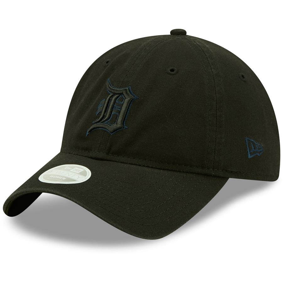 Detroit Tigers New Era Women's Core Classic 9TWENTY Adjustable Hat - Black