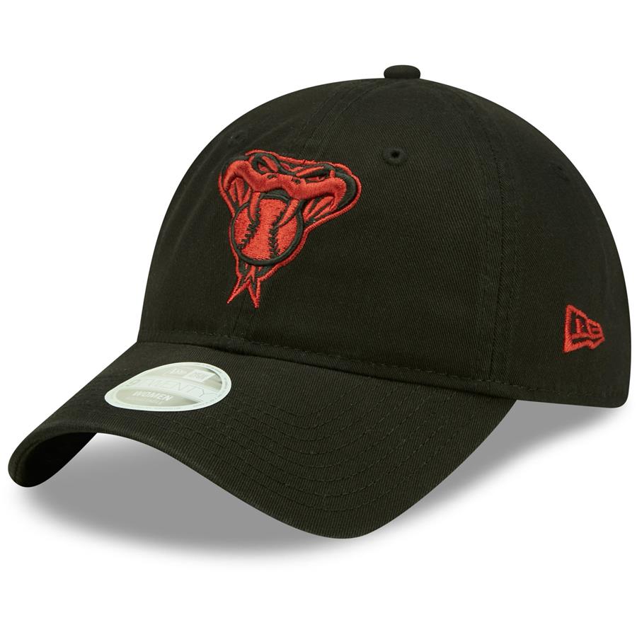 Arizona Diamondbacks New Era Women's Core Classic 9TWENTY Adjustable Hat - Black