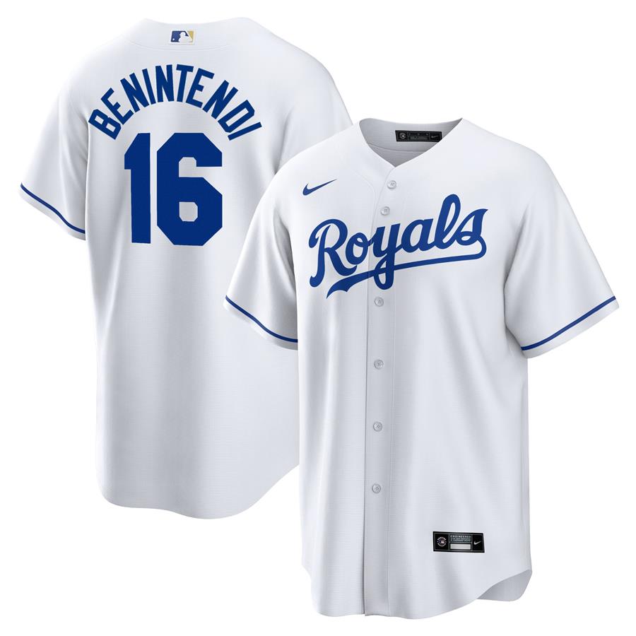 Andrew Benintendi Kansas City Royals Nike Home Official Replica Player Jersey - White