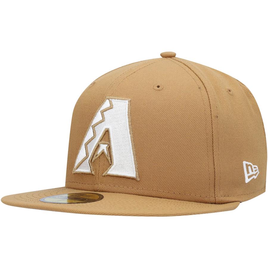 Arizona Diamondbacks New Era Wheat 59FIFTY Fitted Hat - Tan
