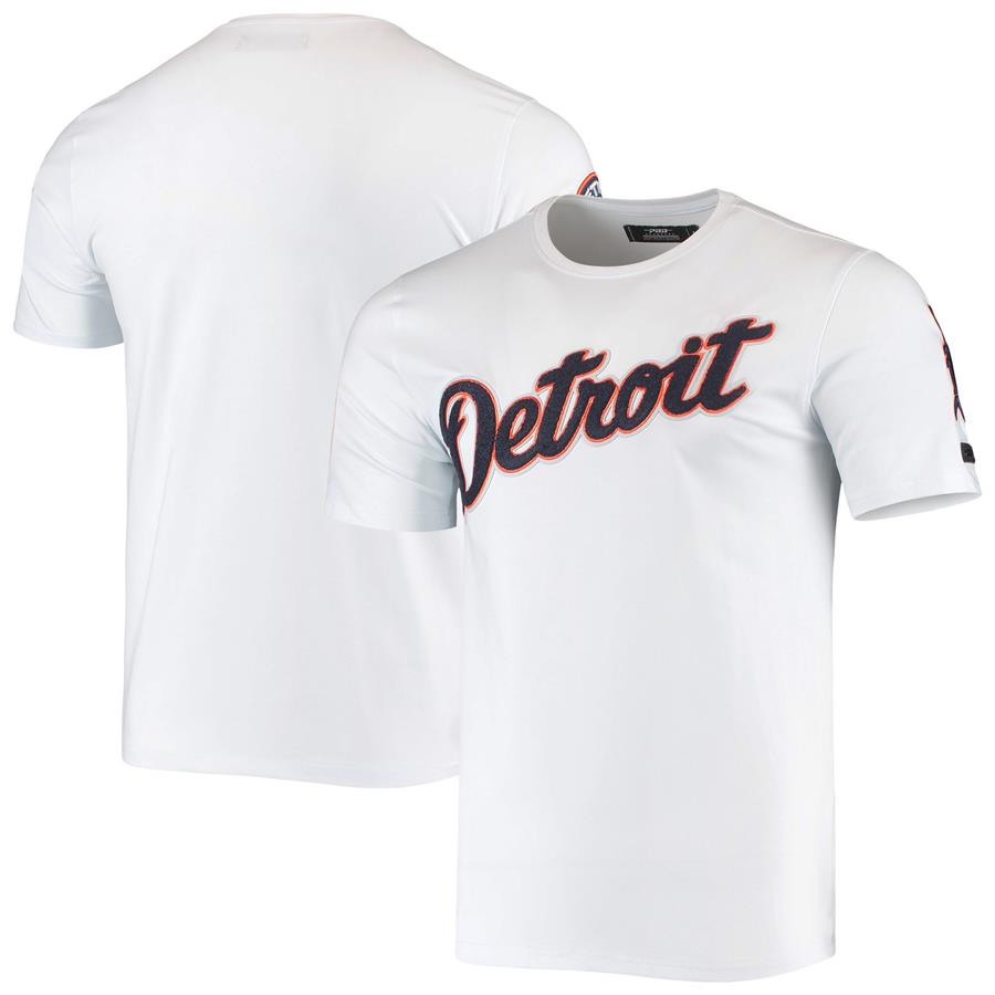 Detroit Tigers Pro Standard White Collection T-Shirt - White