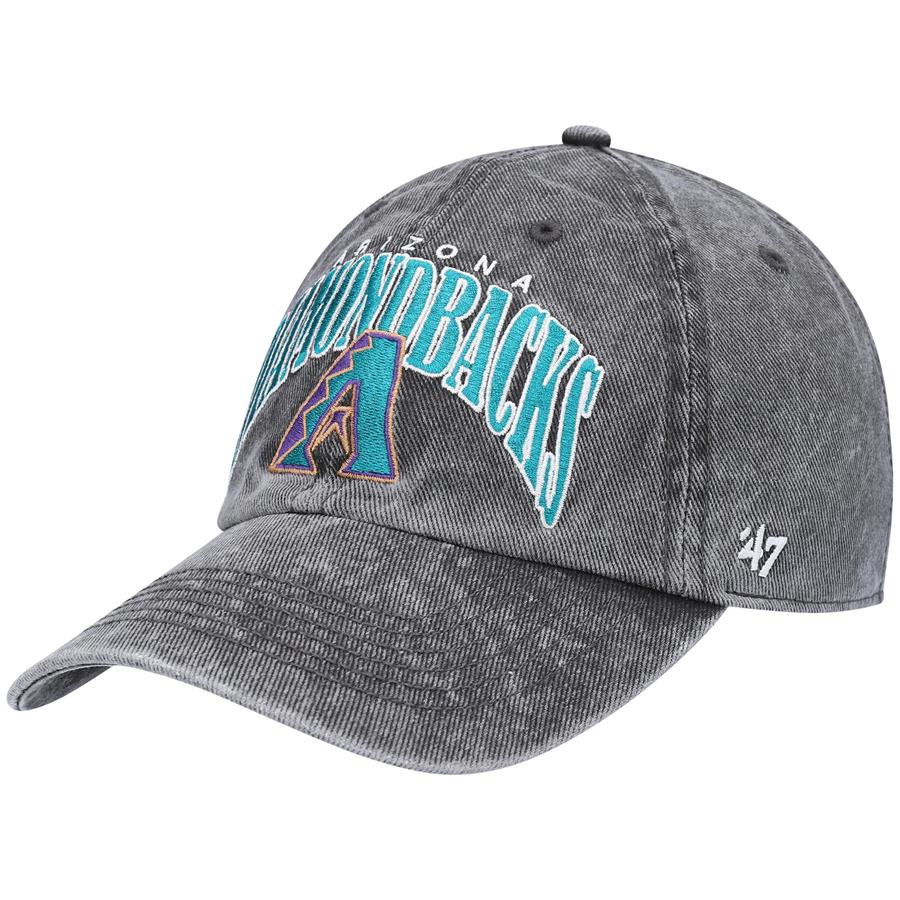 Arizona Diamondbacks '47 Apollo Clean Up Snapback Hat - Black