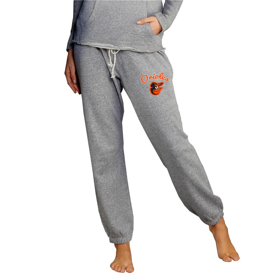 Baltimore Orioles Concepts Sport Women's Mainstream Knit Jogger Pants - Gray