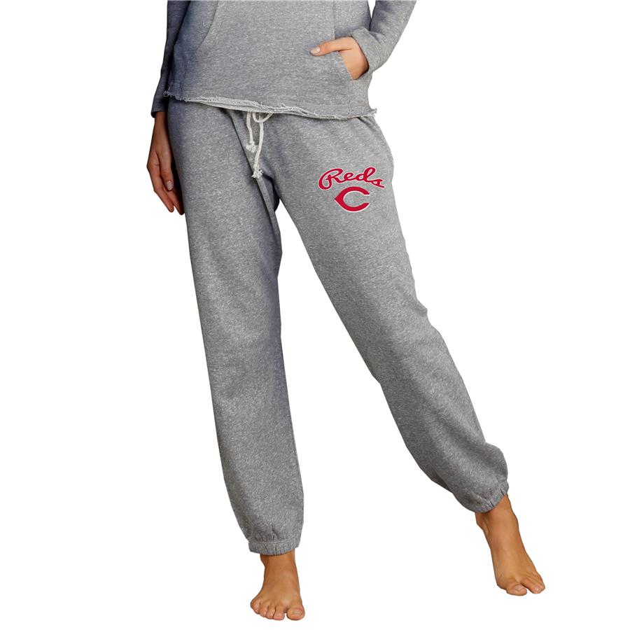Cincinnati Reds Concepts Sport Women's Mainstream Knit Jogger Pants - Gray