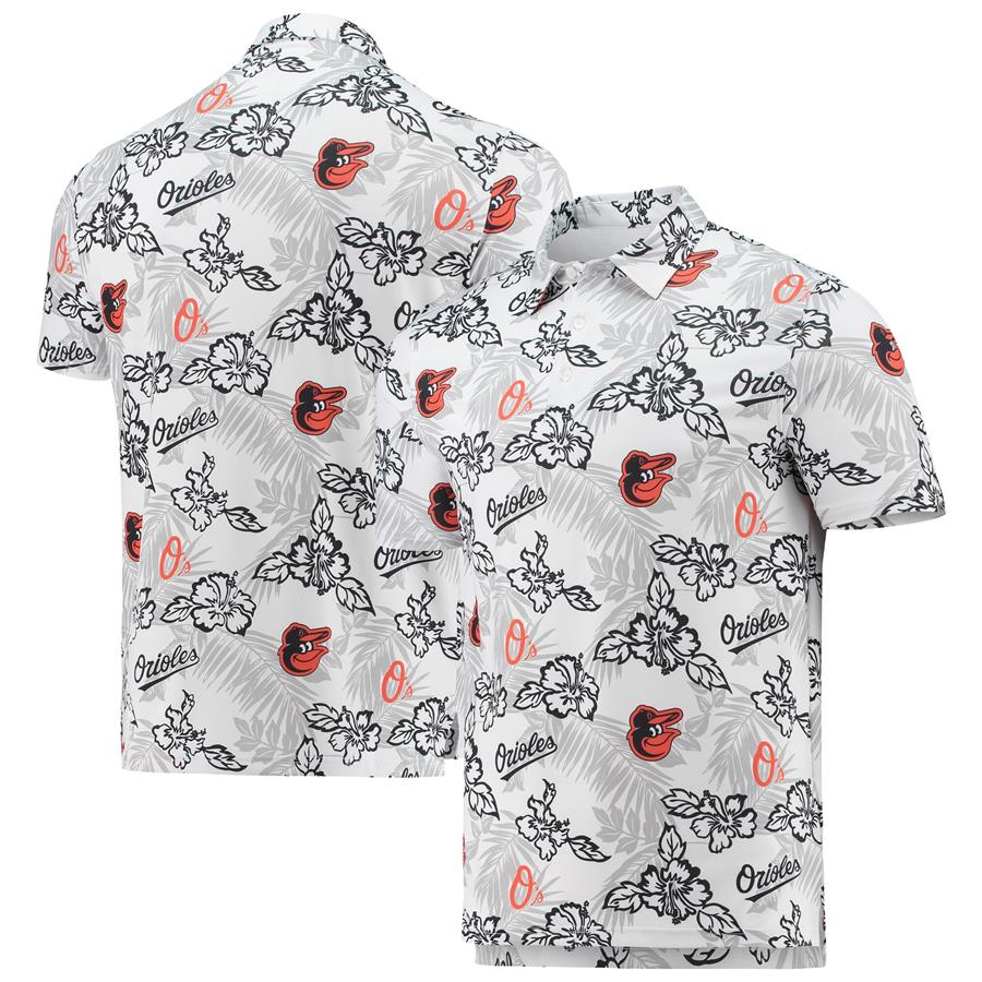 Baltimore Orioles Reyn Spooner Performance Polo - White