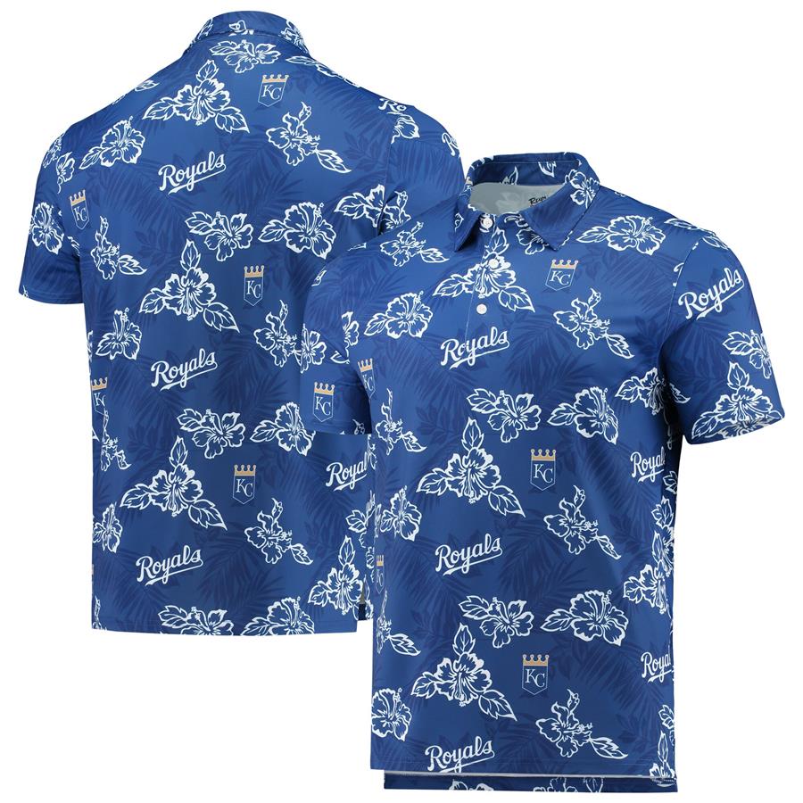 Kansas City Royals Reyn Spooner Performance Polo - Navy