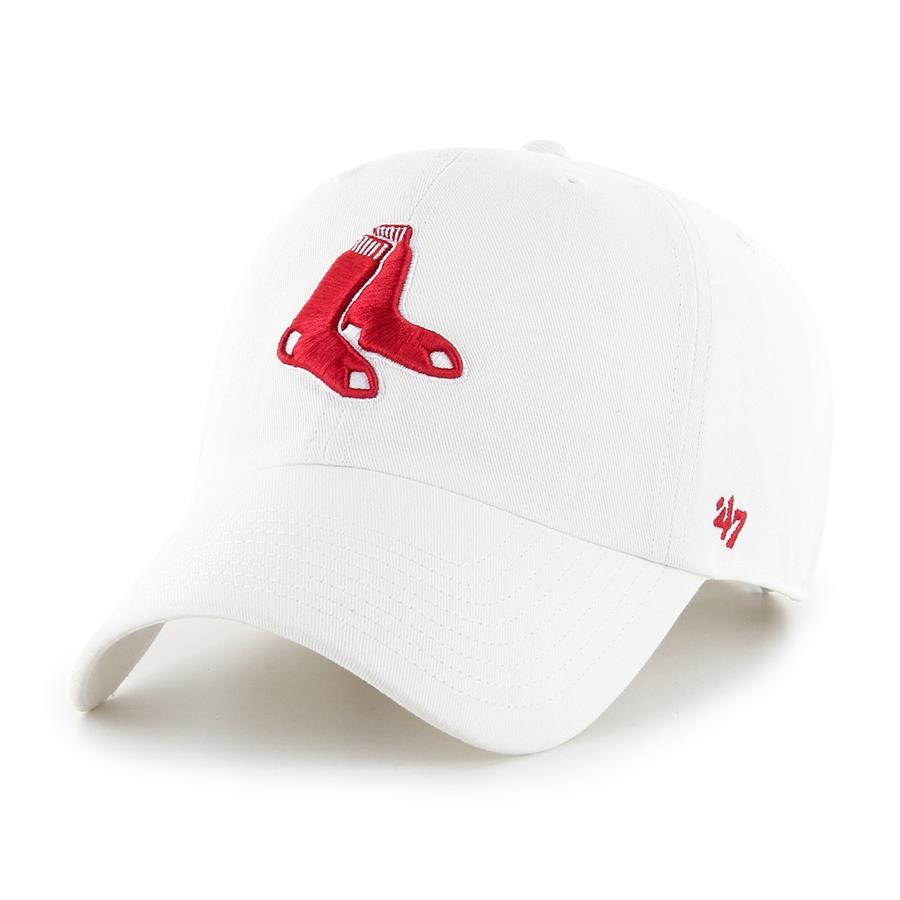 Boston Red Sox '47 Clean Up Adjustable Hat - White