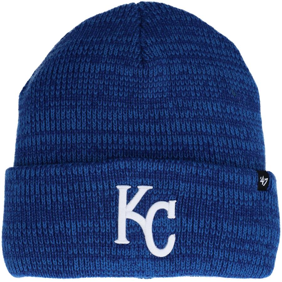 Kansas City Royals '47 Brain Freeze Cuffed Knit Hat - Royal
