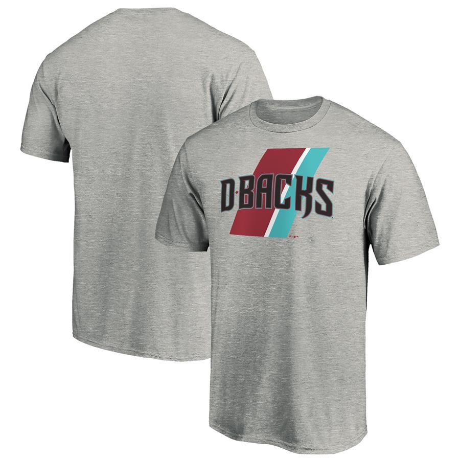 Arizona Diamondbacks Fanatics Branded Team Prep T-Shirt - Heathered Gray