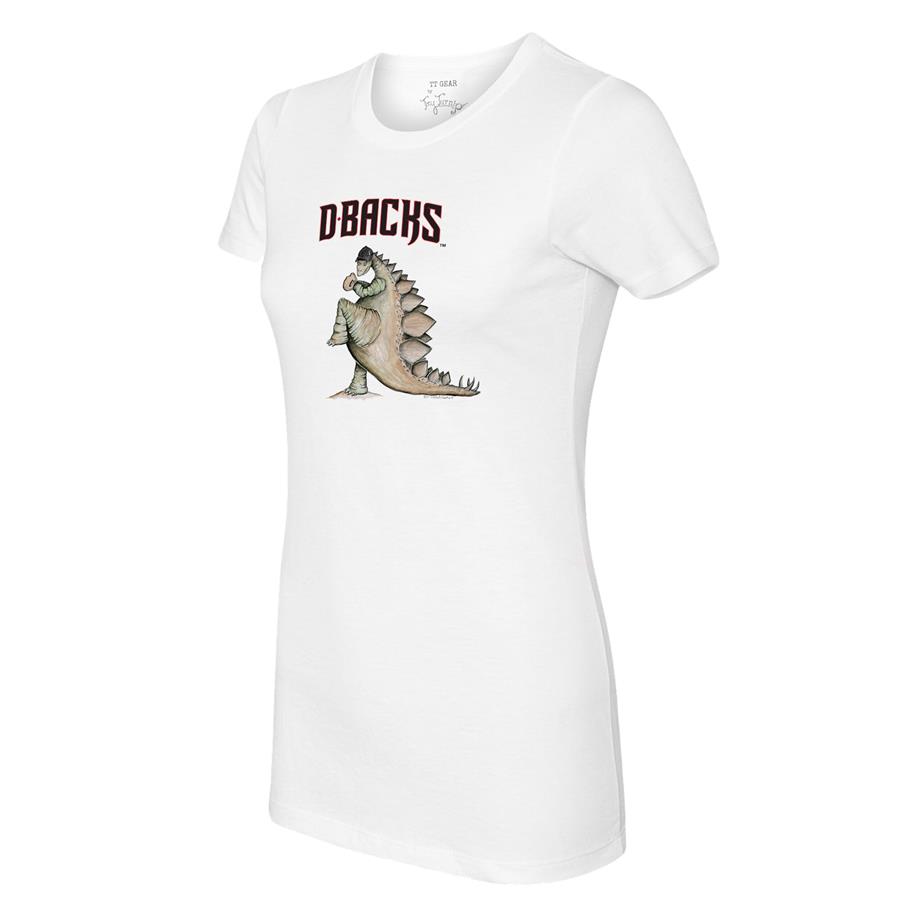 Arizona Diamondbacks Tiny Turnip Women's Stega T-Shirt - White