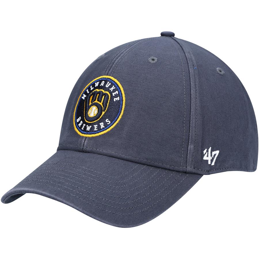 Milwaukee Brewers '47 Team Legend MVP Adjustable Hat - Navy