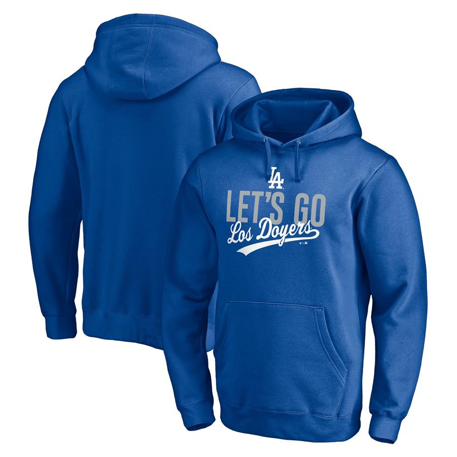 Los Angeles Dodgers Fanatics Branded Hometown Los Doyers Pullover Hoodie - Royal