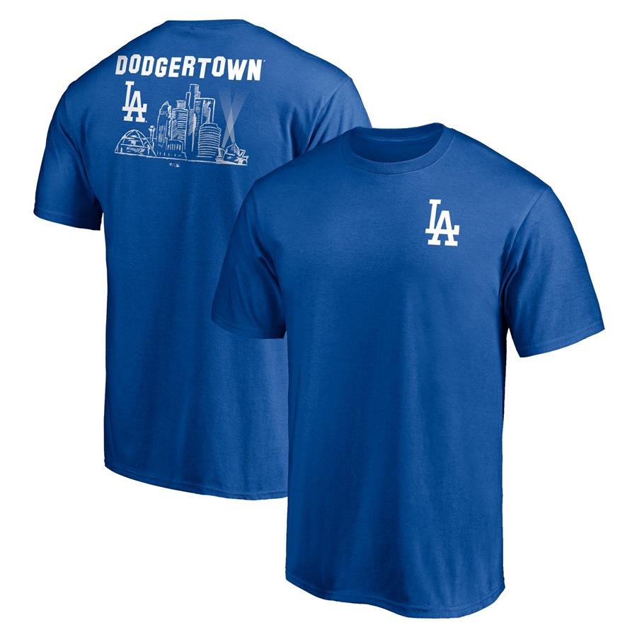 Los Angeles Dodgers Fanatics Branded Hometown Tinseltown T-Shirt - Royal