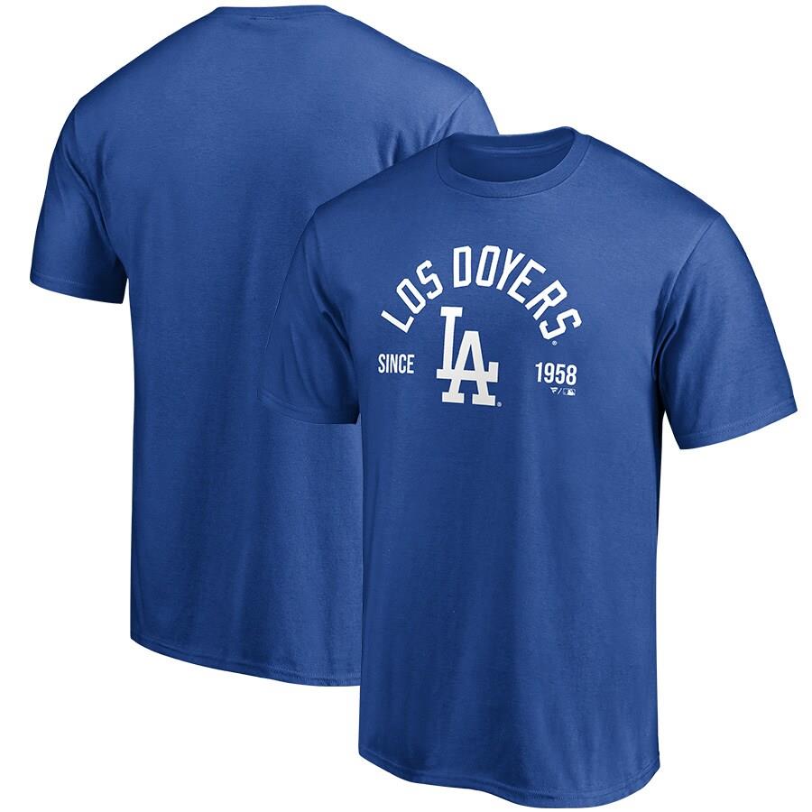 Los Angeles Dodgers Doyers Local T-Shirt - Royal