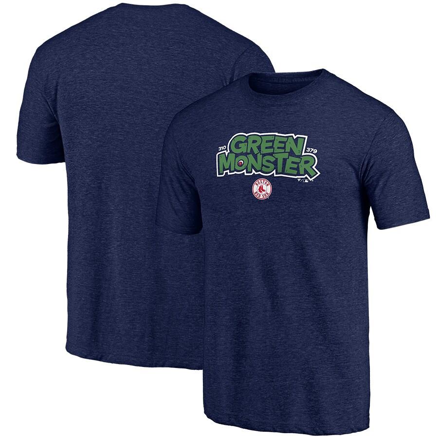Boston Red Sox Local Tri-Blend T-Shirt - Navy