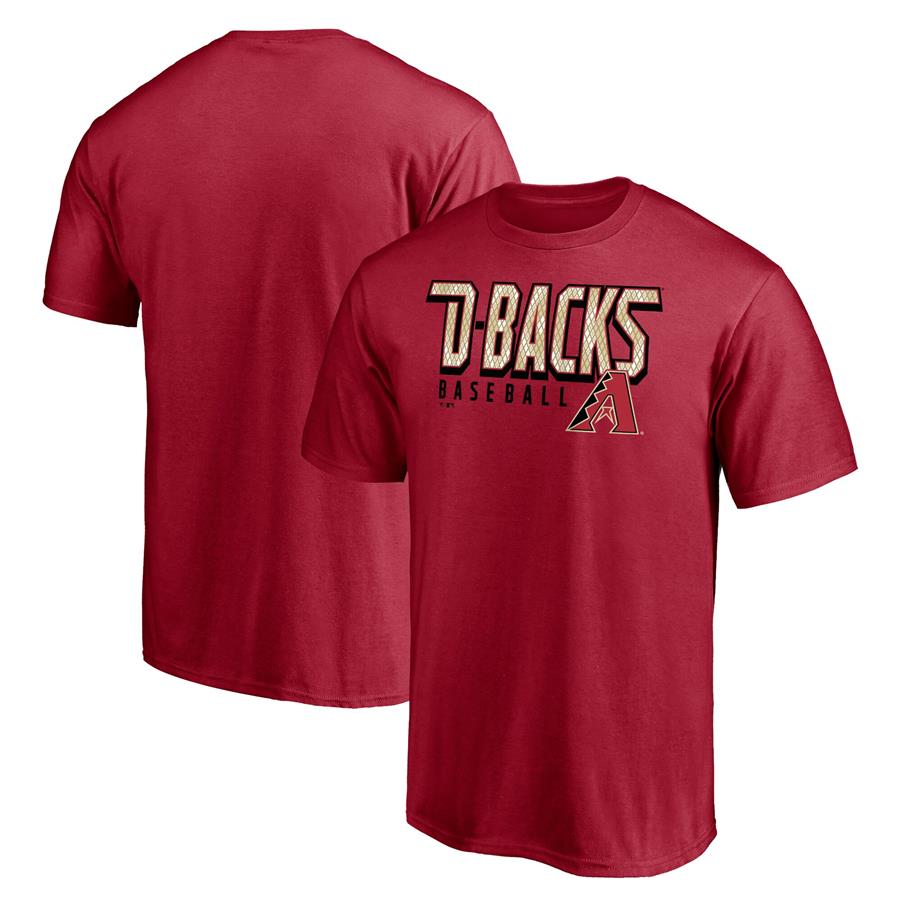 Arizona Diamondbacks Fanatics Branded Hometown Logo T-Shirt - Red